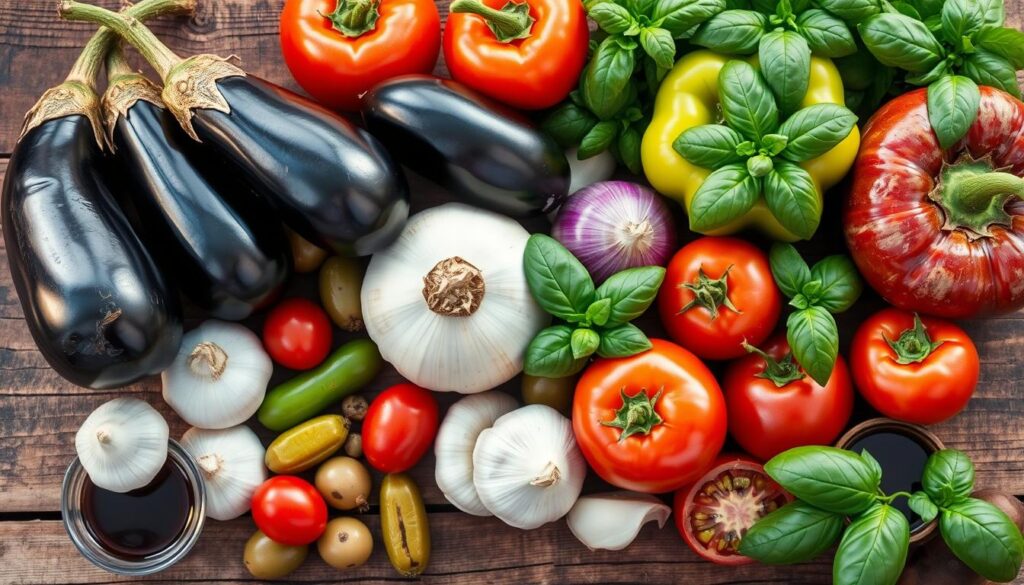 Authentic Caponata Ingredients