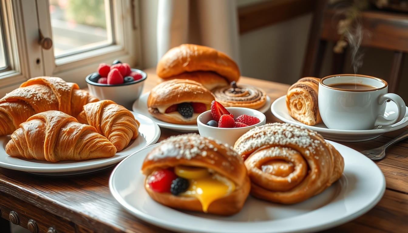 Breakfast pastries