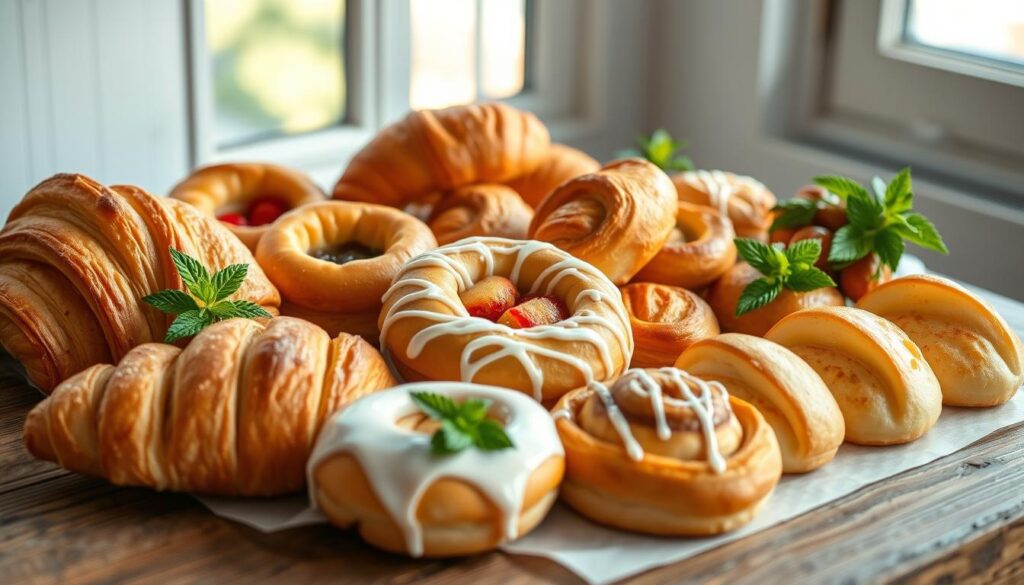 Delicious Breakfast Pastries