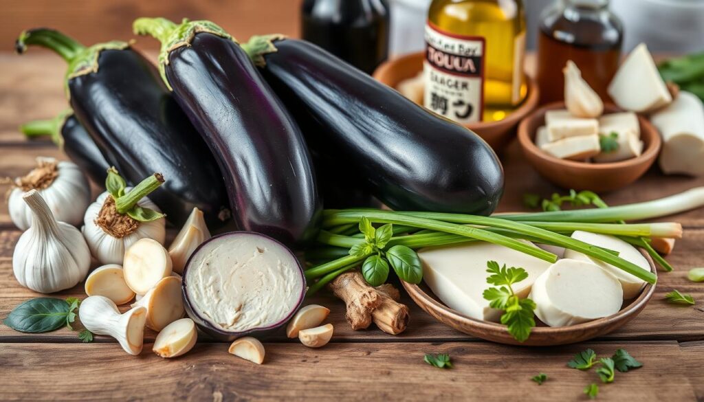 Eggplant Tofu Ingredients