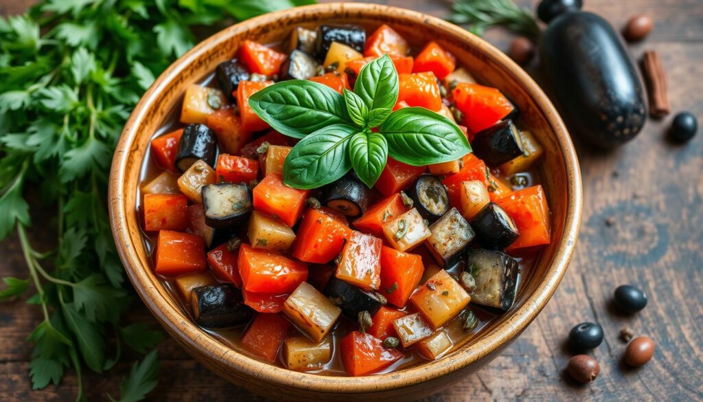 Eggplant caponata