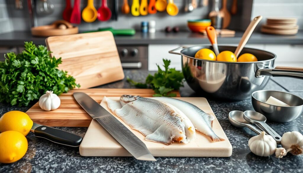 Kitchen Tools for Pollock Cooking