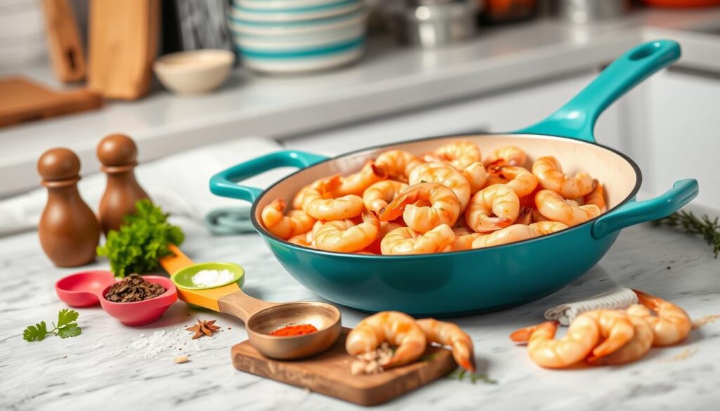 Shrimp Skillet Cooking Tools