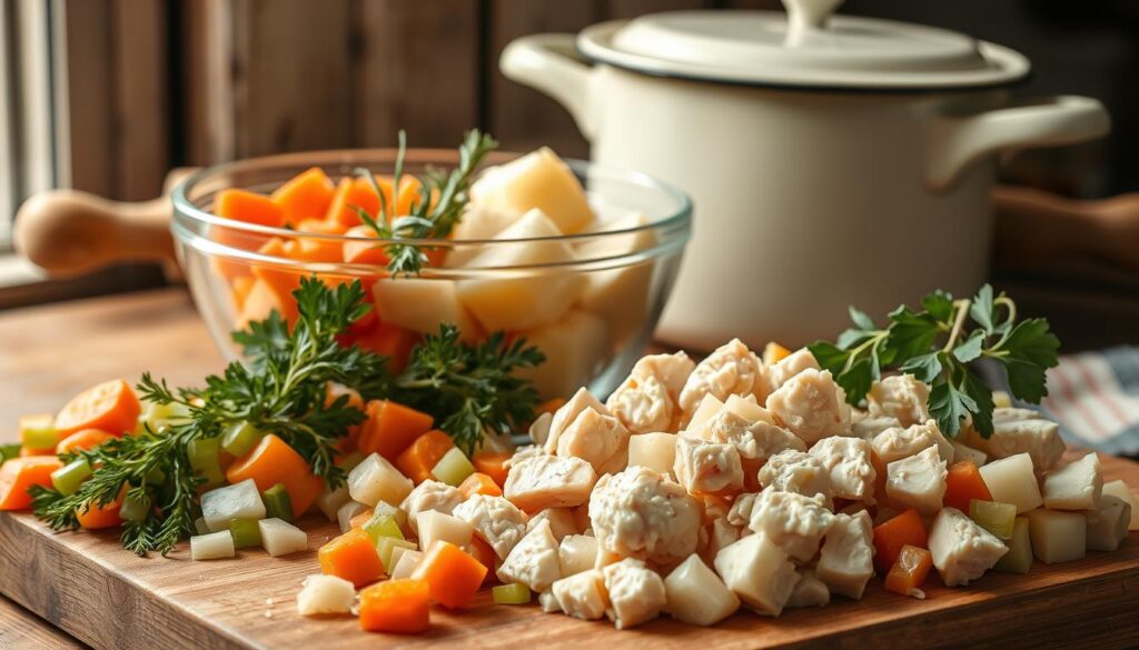 Chicken Pot Pie Ingredients