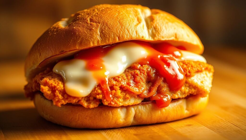 Chicken parmesan sandwich