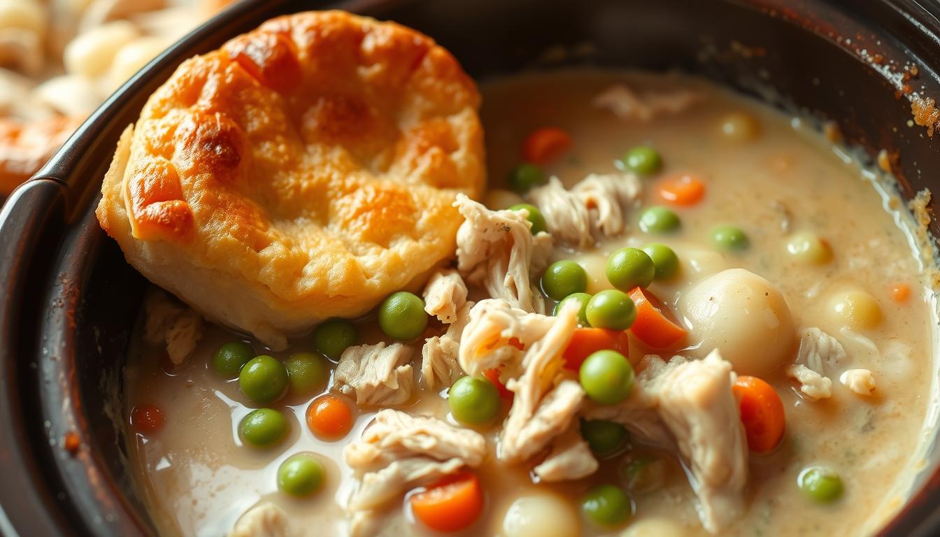 Crockpot chicken pot pie