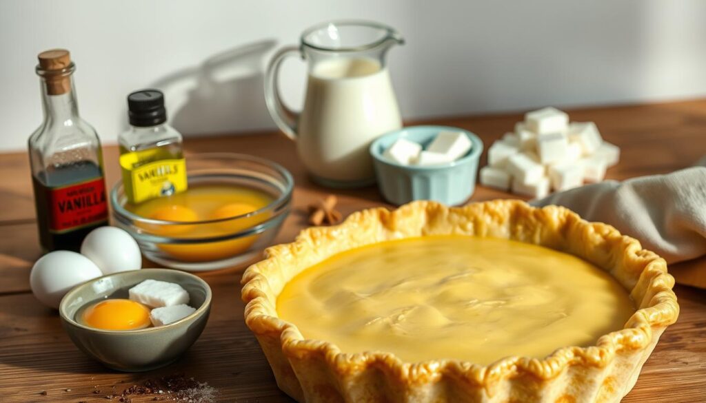 Custard Pie Ingredients