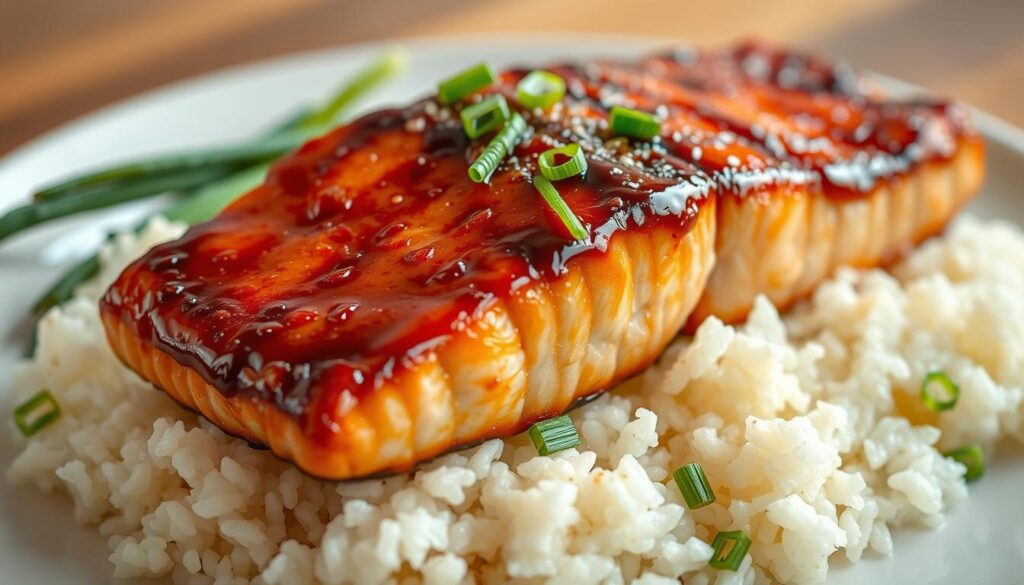 Flavorful Glazed Salmon Dish