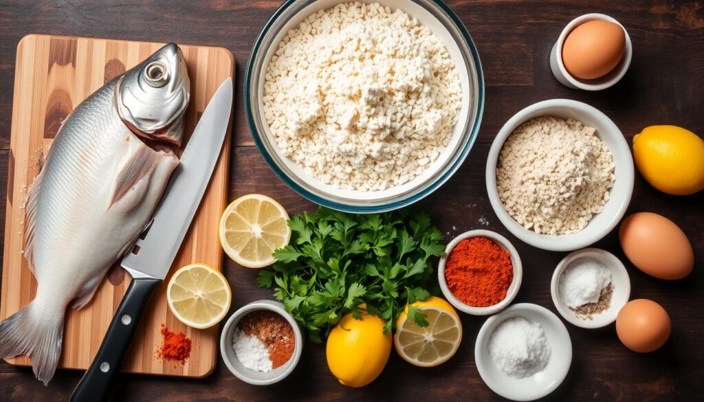 Stuffed Catfish Ingredients