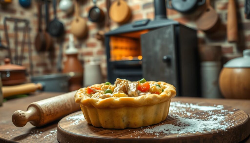 Traditional Chicken Pot Pie History