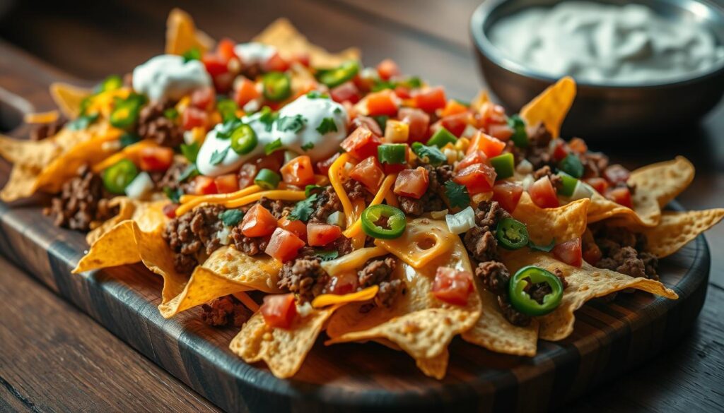 oven nachos