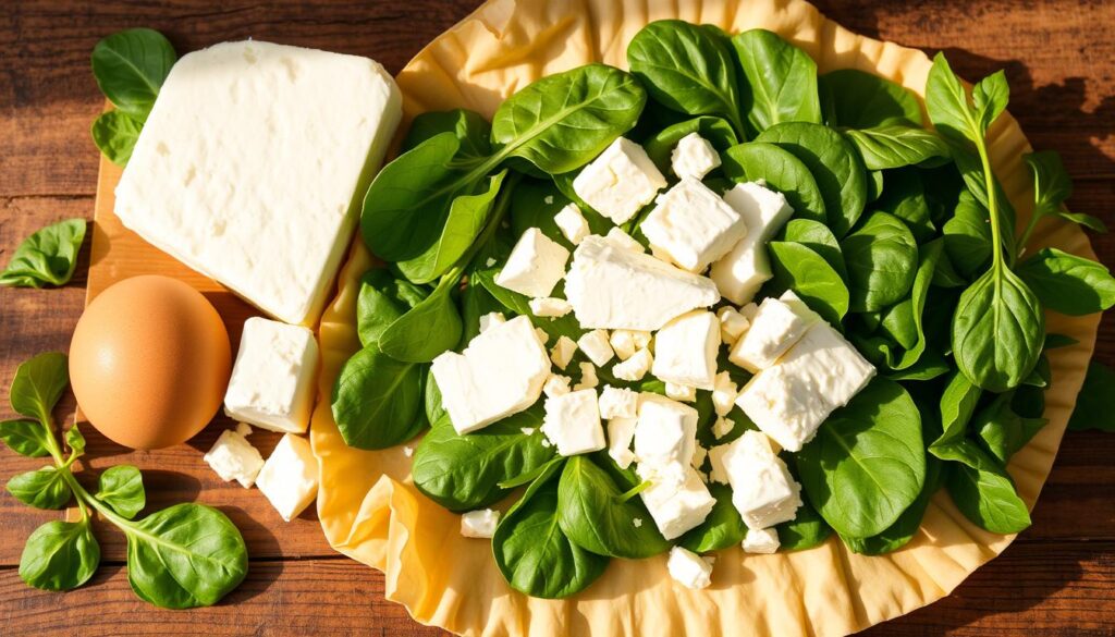 spinach pie ingredients