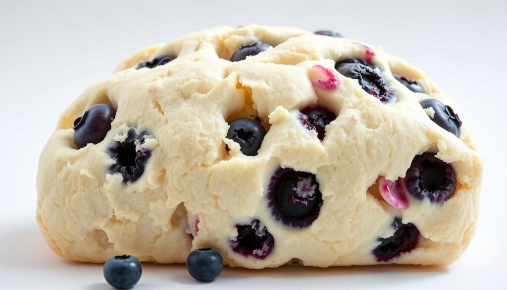 Blueberry fluffy cottage cheese cloud bread