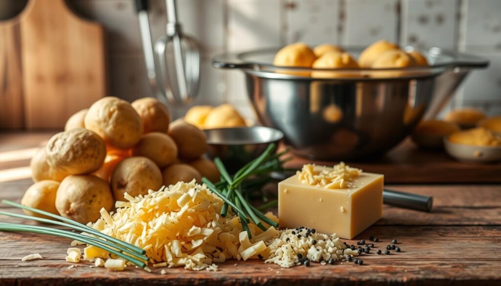 Cheesy Potato Bites Ingredients